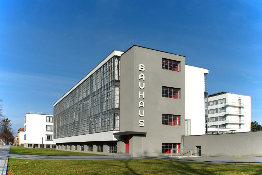 Bauhausgebäude, Südseite